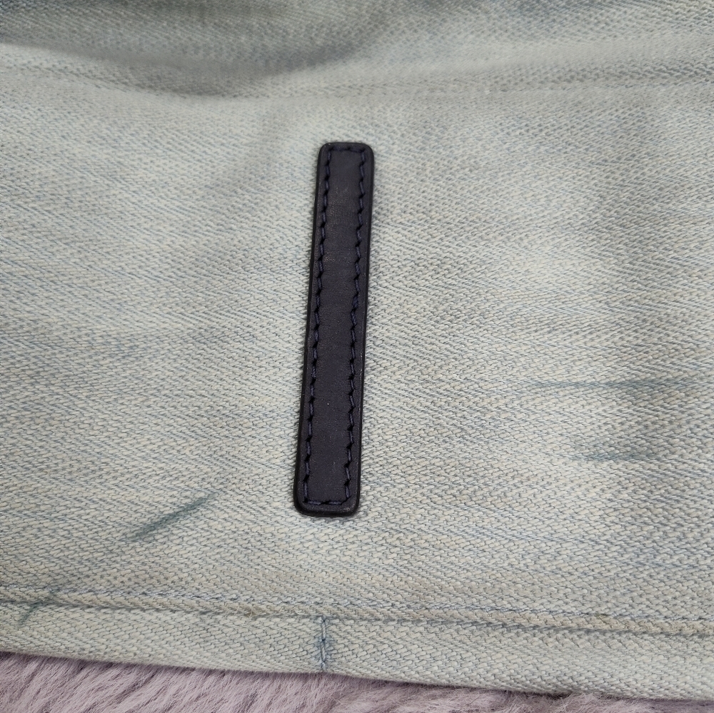 Kate Spade Vintage Sam Large Denim Pocket Tote Bag - Picture 13 of 14